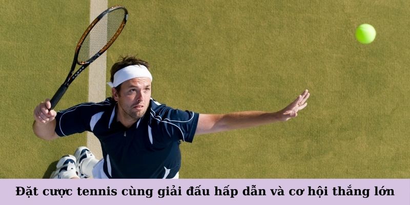 Tham gia đặt cược tennis cùng những giải đấu hấp dẫn và cơ hội thắng lớn