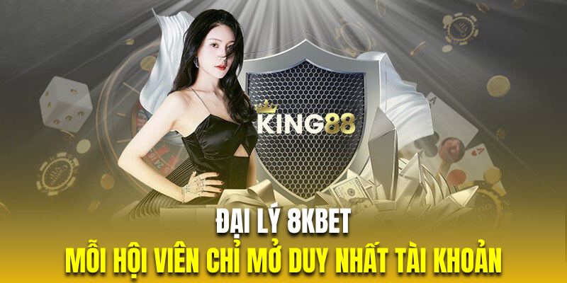 Mỗi hội viên chỉ được có duy nhất tài khoản đại lý